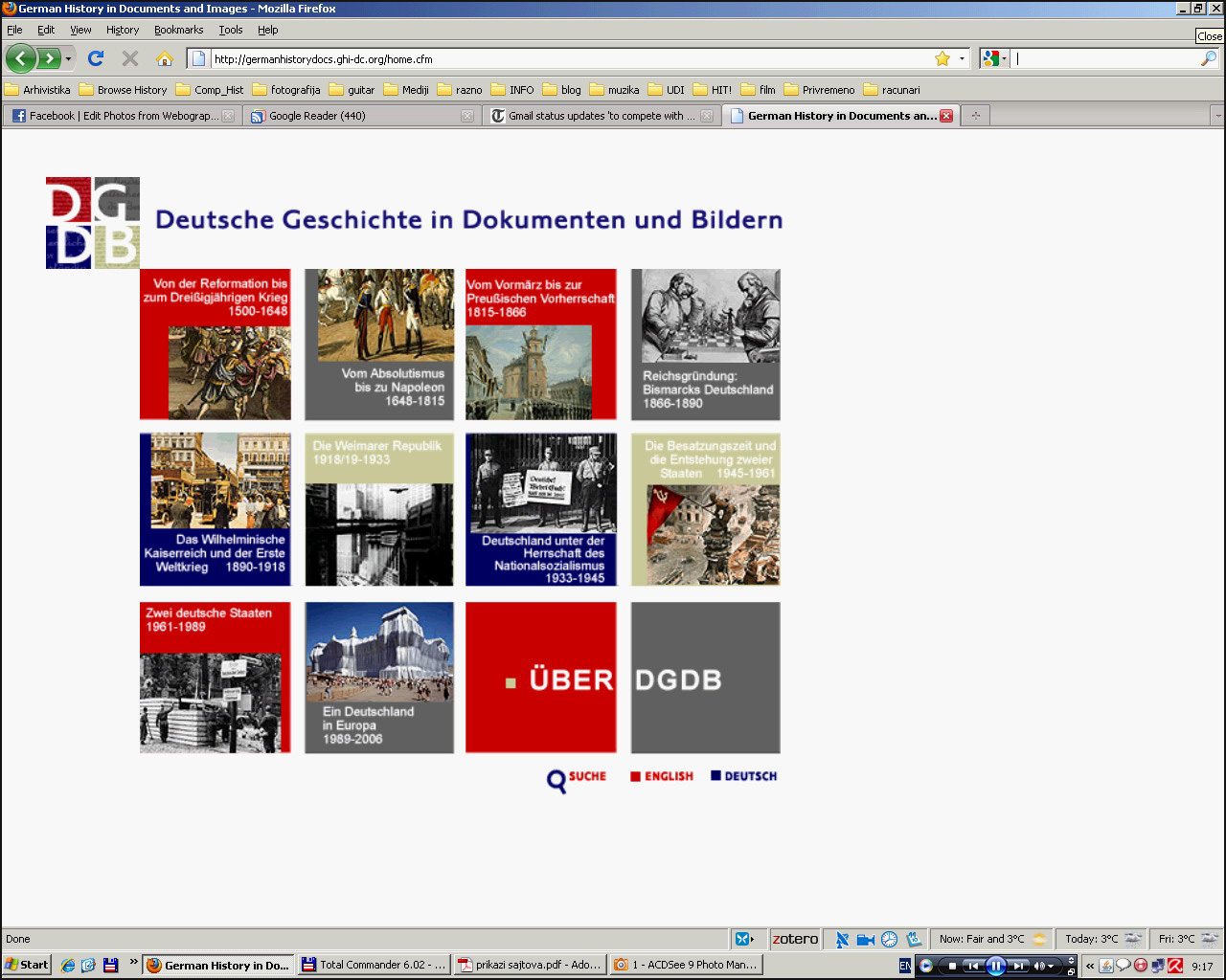 German History In Documents And Images – Digitalna Istorija